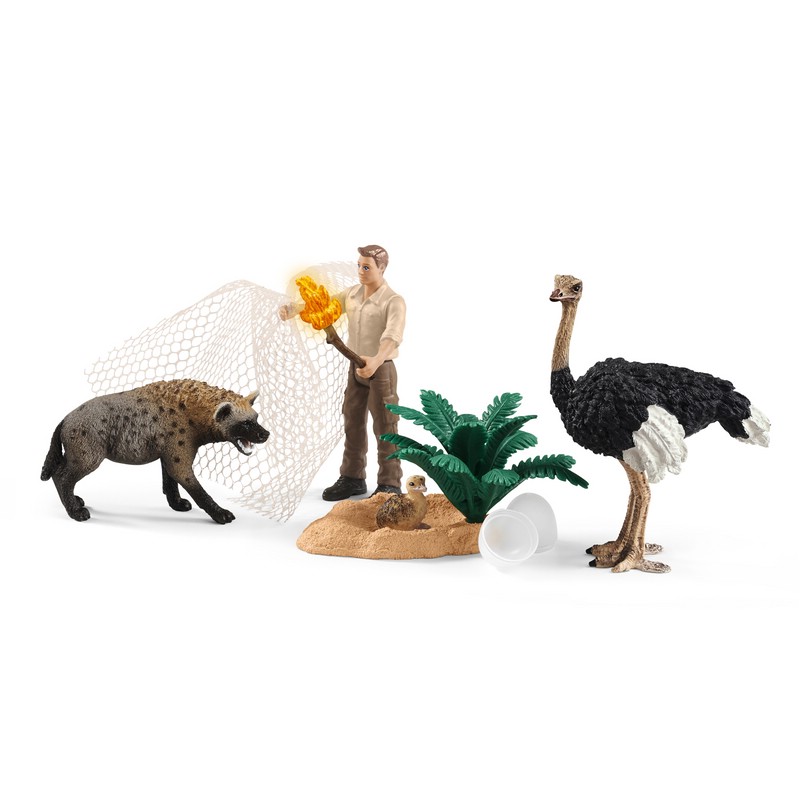 Schleich Игровой набор Нападение гиены 42504
