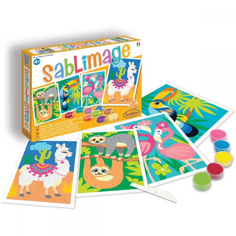 SentoSphere Песочные картинки 'Животные Латинской Америки'