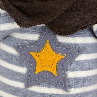 Игрушка-подушка 'Зайка с косынкой и звездой' 45 см 4