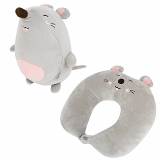 Подушка для путешествий-трансформер 'Крыса' 1