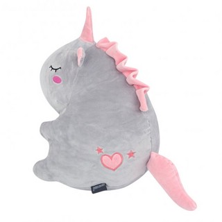 Игрушка-подушка 'Единорог с сердечком' (серый большой) 2