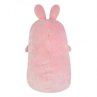 Игрушка-подушка 'Спящий зайка' (розовый большой) 2