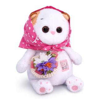 Ли-ли Baby в косыночке и с корзинкой 20 см 2