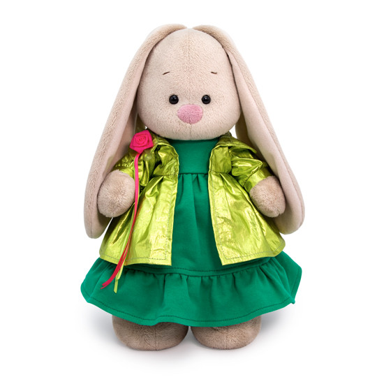 Зайка Ми в блестящем плаще 32 см