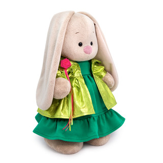 Зайка Ми в блестящем плаще 32 см 2