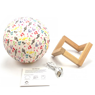 Лампа-ночник Sfero 'Музыкальное настроение' 3 цвета, сенсорная, d15 см 6