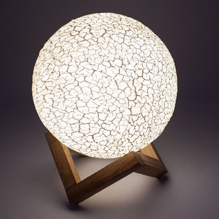 Лампа-ночник Sfero SF109 Астероид, 3 цвета, Сенсорная, d 15 см