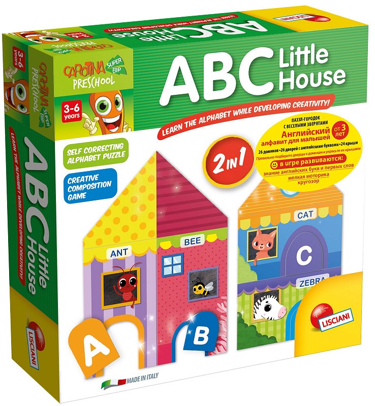 Игра Английский алфавит для малышей ABC Little House
