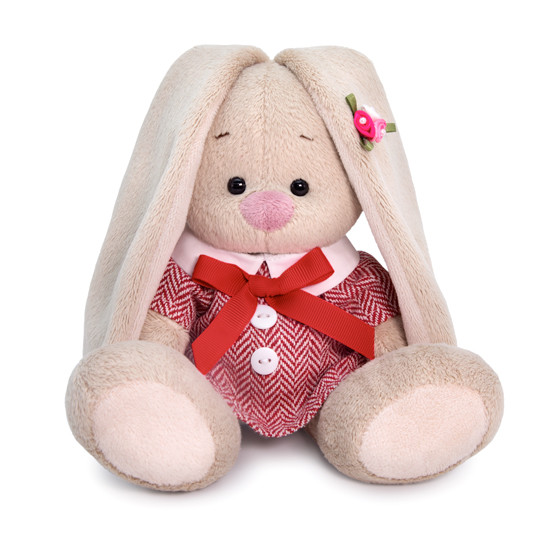 Зайка Ми в твидовом сарафане 15 см