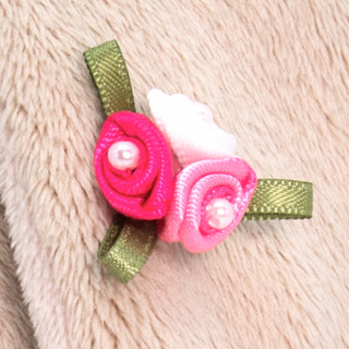 Зайка Ми в твидовом сарафане 15 см 4