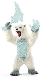 Schleich Игровой набор Снежный медведь с оружием 42510 1