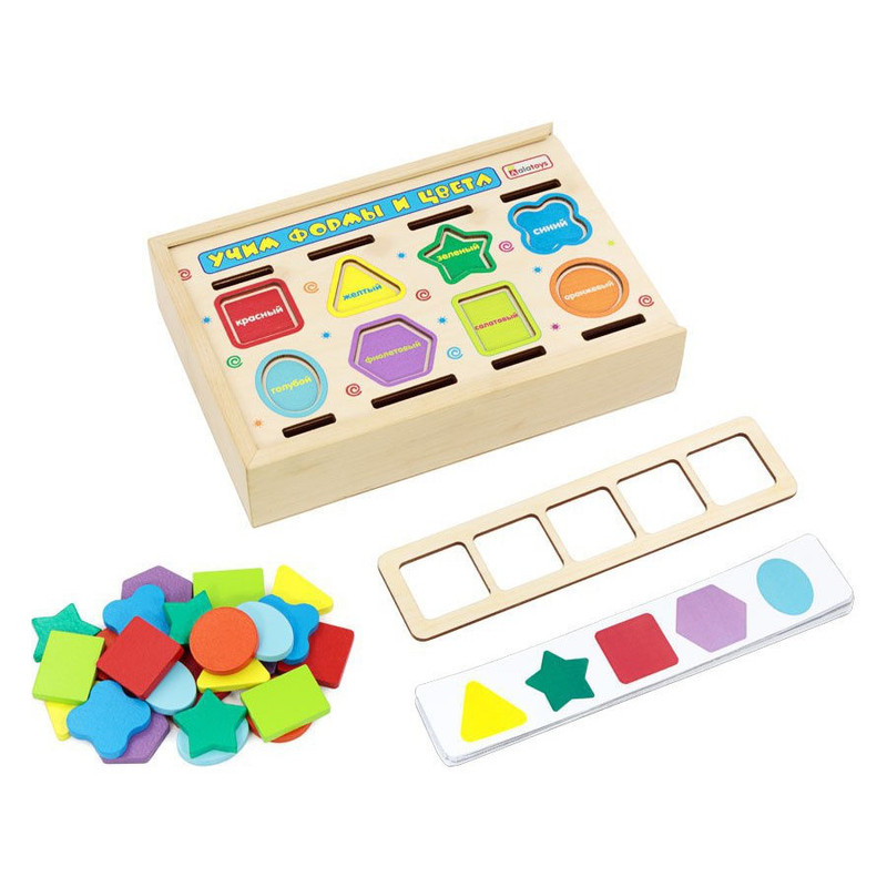 Alatoys. Сортер 'Учим формы и цвета'