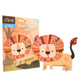Набор для вышивания крестиком. Лев 2