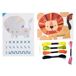 Набор для вышивания крестиком. Лев 3