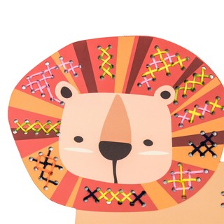 Набор для вышивания крестиком. Лев 5