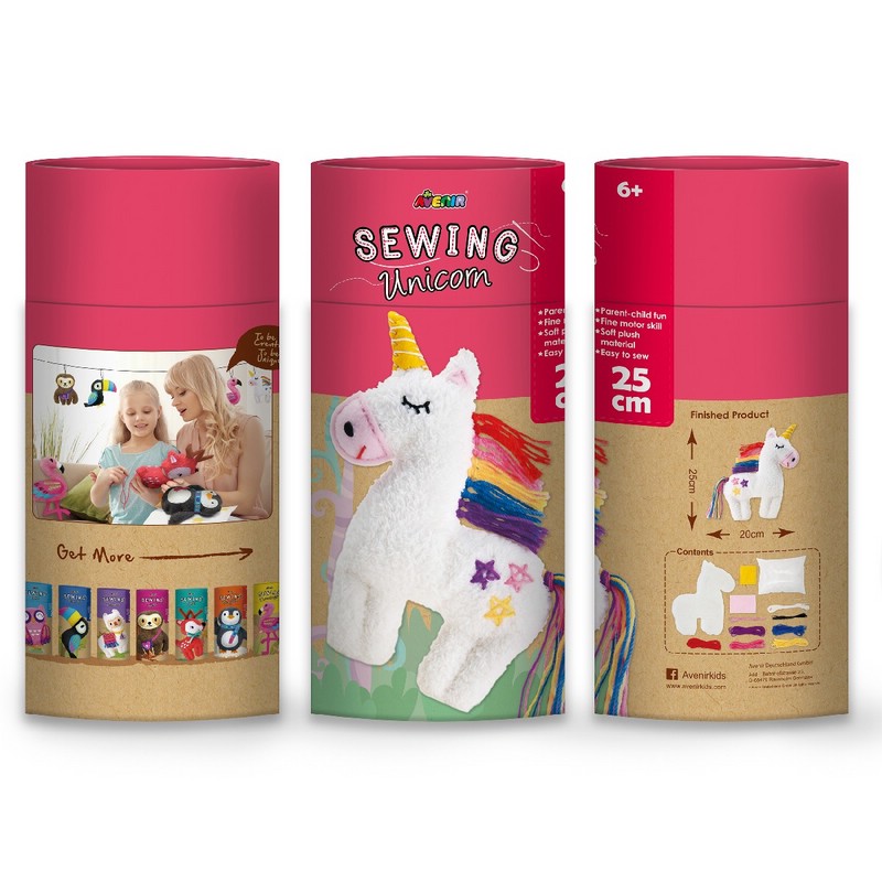 Набор для шитья. Мягкая игрушка: единорог