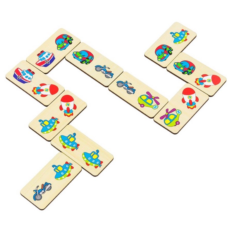 Alatoys Домино Транспорт - купить настольную игру по низким ценам с ...