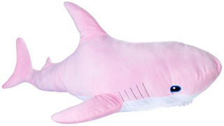 Акула, 50 см, Fancy, розовый 5