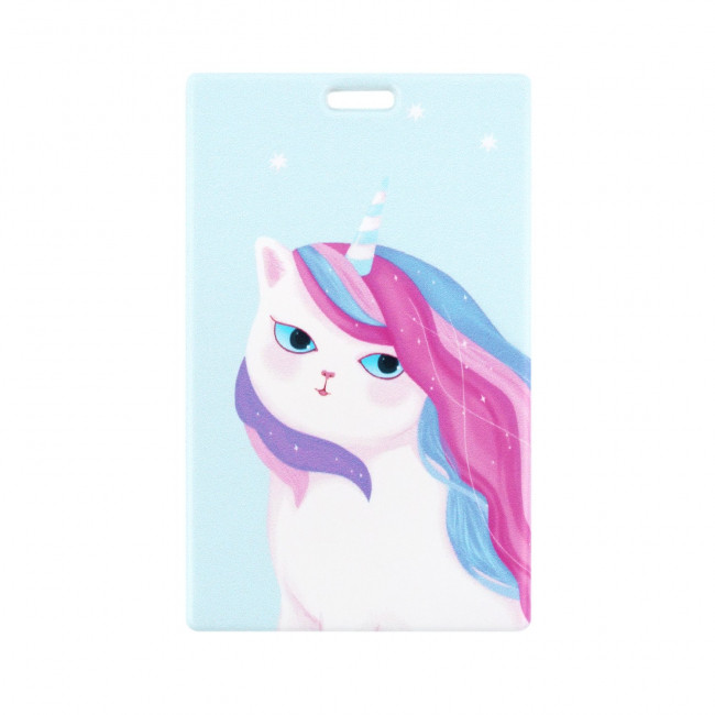 Чехол для магнитной карты 'Радужная кошечка', артикул 