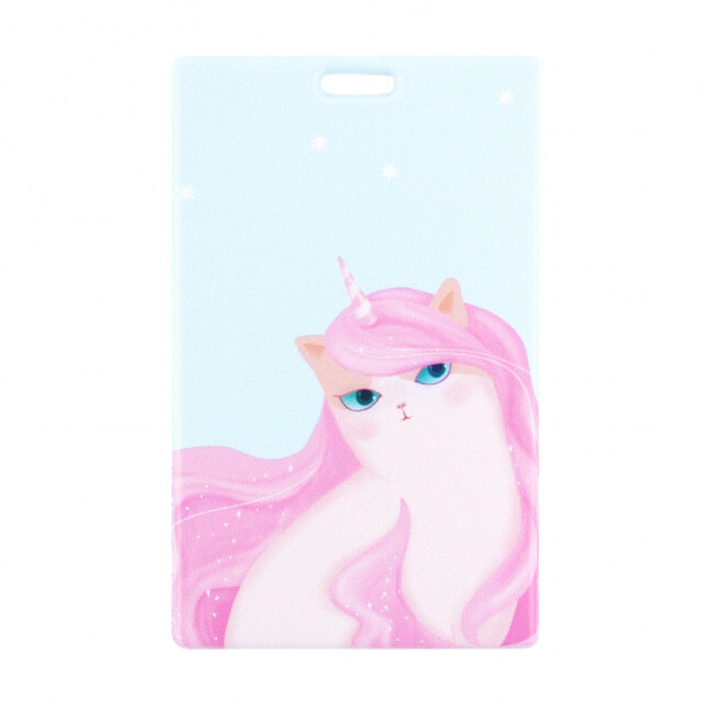 Чехол для магнитной карты 'Зеленоглазая кошечка', артикул 