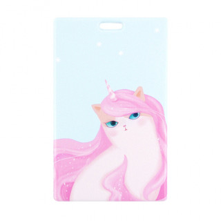 Чехол для магнитной карты 'Зеленоглазая кошечка', артикул  1