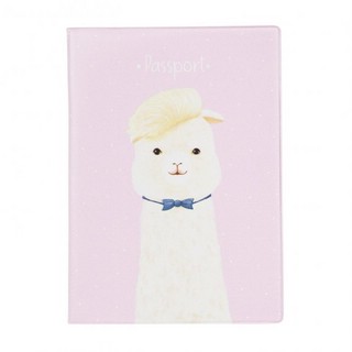 Обложка для паспорта 'Альпака в бабочке'