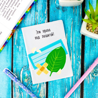 Обложка на автодокументы 'Защита', артикул  5