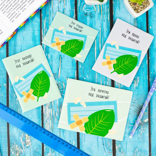 Обложка на автодокументы 'Защита', артикул  6