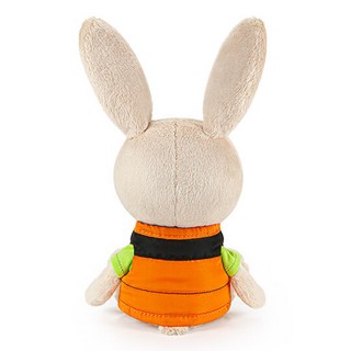 Заяц Антоша в зелёной футболке и безрукавке 15 см 3