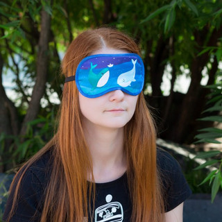 Маска для сна 'Киты и ночь', артикул KW189-000064 4