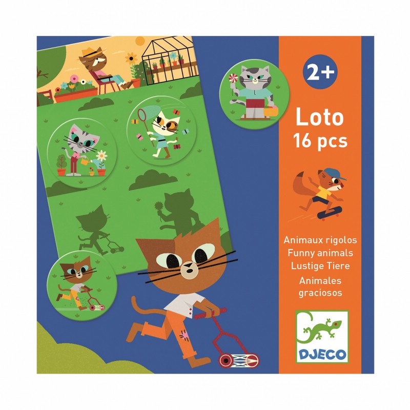 Djeco Лото Смешные животные