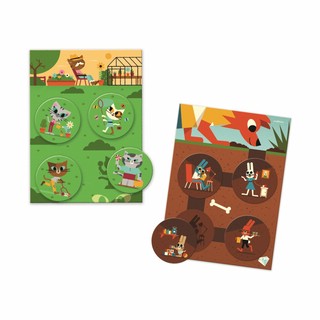 Djeco Лото Смешные животные 4