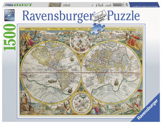 Пазл «Историческая карта», 1500 деталей, Ravensburger
