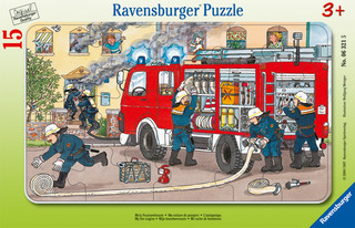 Пазл «Пожарная машина», 15 деталей, Ravensburger R06321