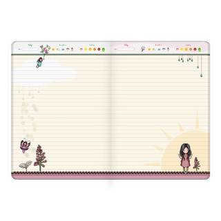 Тетрадь А4 в обложке - Autumn Leaves 3