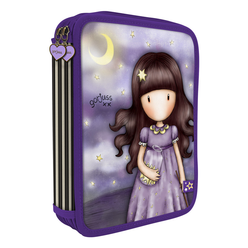 Пенал двойной с наполнением Sparkle & Bloom Catch A Falling Star