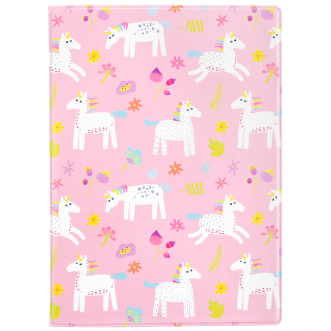 Обложка для паспорта 'Радужные пони', артикул KW064-000366