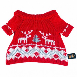 Одежда Свитер с оленями, размер 30 см 1