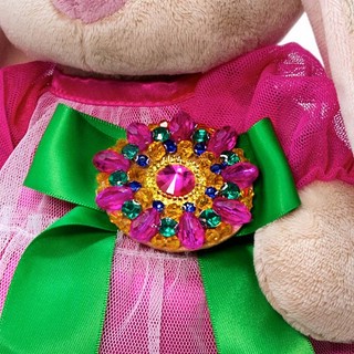 Зайка Ми Маджентовый сапфир 32 см 4