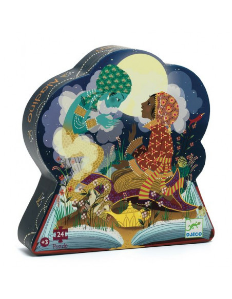 Пазл 'Аладдин' DJECO, цвет мультиколор