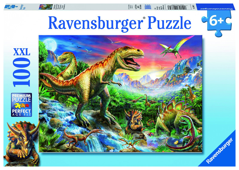 Пазл Ravensburger 'У динозавров' 100 шт арт.10665