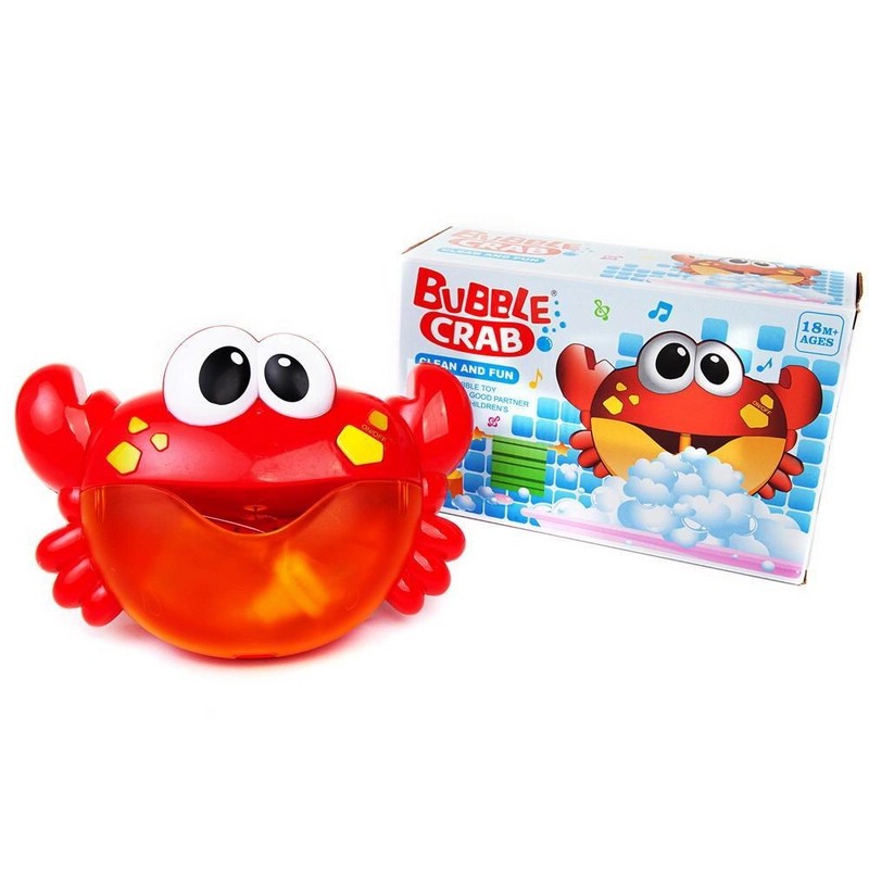Игрушка для ванной 'Краб' Junfa Toys, цвет красный