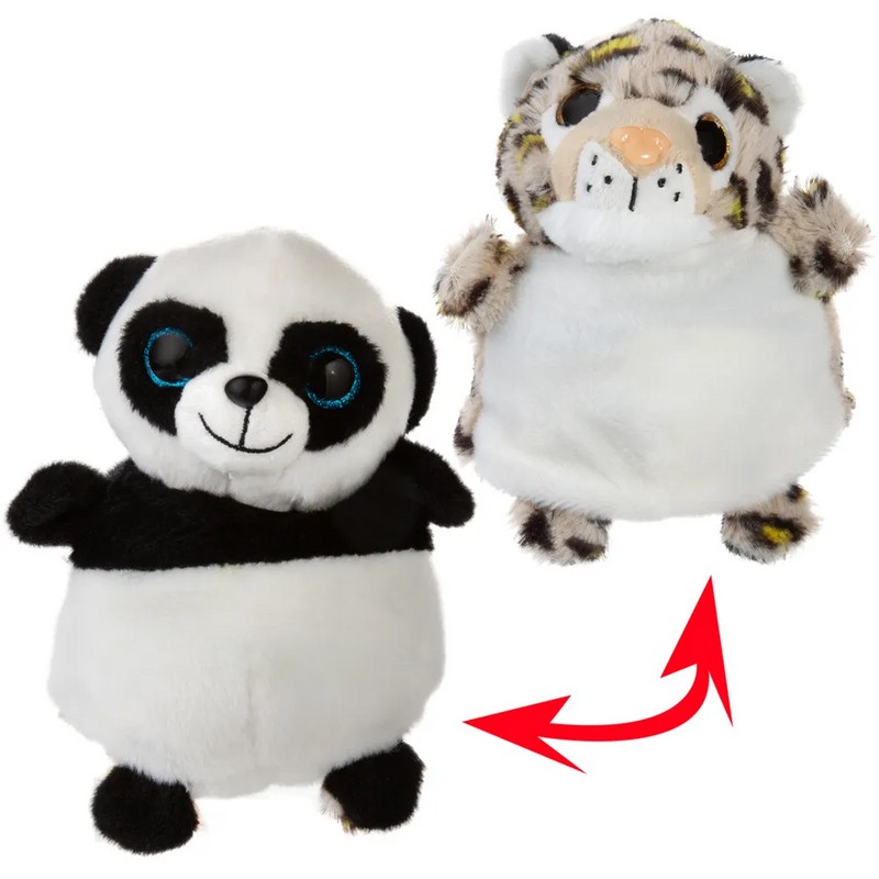 Перевертыши: Панда/Леопард, 16 см, ABtoys