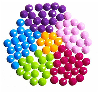 Алмазная мозаика с нанесенной рамкой 'Черногория' 50х40 см, 28 цветов 7