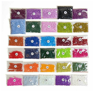 Алмазная мозаика с нанесенной рамкой 'Черногория' 50х40 см, 28 цветов 6