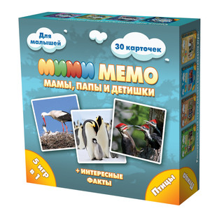 Обучающая игра Нескучные игры Ми-Ми-Мемо, 8052