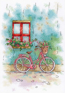 Набор для вышивания М.П.Студия 'Французский дворик' счетным к...