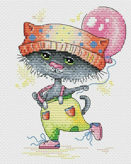 Набор для вышивания 'Мечтательная прогулка' мулине, 18х14 см,...