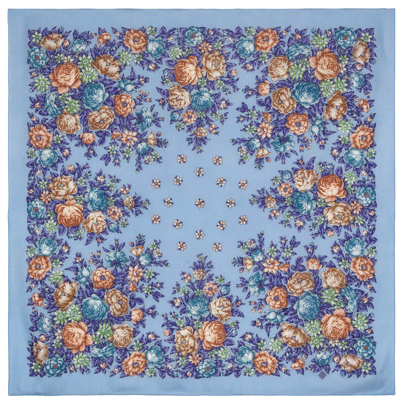 Платок «Цветы для души», артикул 1870-13