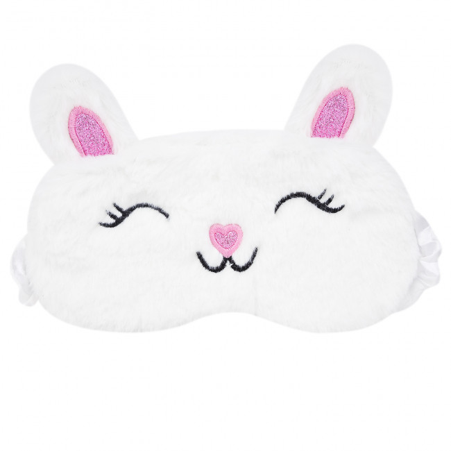 Маска для сна 'Зайка' (белая), артикул 